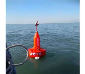 轮船海上出航警示浮标