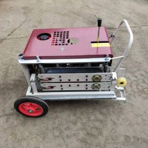 皮带款架空管道拉缆机 推拉穿管器