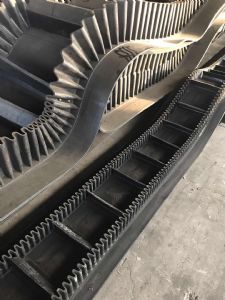 尼龙线裙边槽型输送带结实耐用