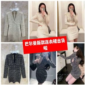 欧美大牌外贸女装巴尔曼balmain一手工厂货源批发档口直销代发