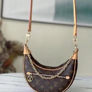 Loop手袋lv单肩包，配有可拆卸链条彰显品牌精湛工艺
