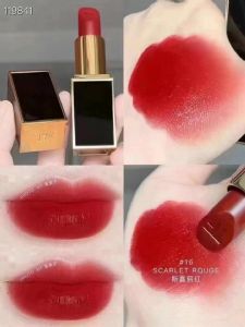 得物爆款 TF烈焰红唇哑光金唇红丝绒红管唇釉口红工厂批发