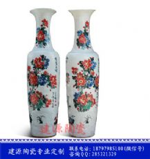 湖北批发大花瓶 陶瓷花瓶的厂家 1.6米1.8米大花瓶