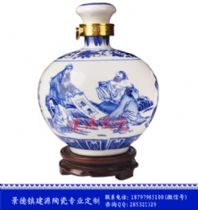 生态原浆陶瓷酒瓶厂 三斤五斤装亚光釉陶瓷酒罐 定做酒瓶厂家