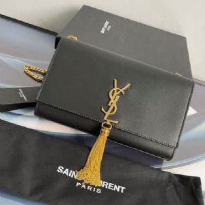 YSL圣罗兰包包链条肩带流苏配饰独特品牌时尚风格
