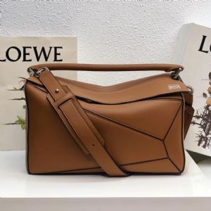 LOEWE罗意威包包Puzzle手袋意大利进口原厂皮对版专柜制作