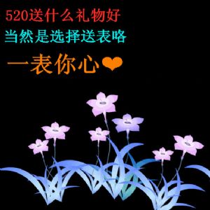 520送什么好？当然送表了，一表你心。