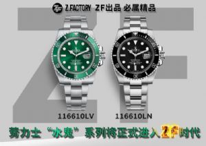 ZF新品顶尖中的出类拔萃，达到原厂代用级别的黑绿鬼 对比评测！